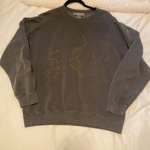 urban outfitters project social t tiger sweatshirt